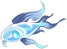 幽蓝游鳞